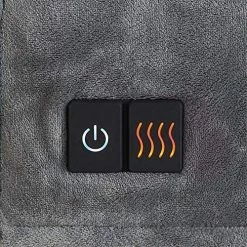 Brookstone Ultra Soft Plush Electric Heated Throw 4-Heat Settings Built-in Remote, Machine Washable, Grey/White Design (Charcoal) 8 Brookstone Ultra Soft Plush Electric Heated Throw 4-Heat Settings Built-in Remote, Machine Washable, Grey/White Design (Charcoal) -Electric Blankets Sales Store 61HL8vDdC6L