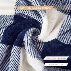 Codi Soft Plush Electric Heated Blanket Throw, Blue Plaid Microlight Therapedic Throws | 3 Heat Setting With Auto Shut Off, 6ft Power Cord, | Washable -Electric Blankets Sales Store 61ZnIMhuhAL