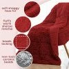 Topblan Faux Fur Weighted Blanket 20lbs, 60" X 80" Uniformed Color Sherpa Fleece Weighted Blanket Full Queen Size For Women Men Relaxing, Wine Red -Electric Blankets Sales Store 61igEb5NinL