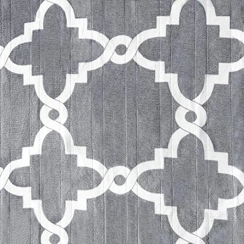 VENTIMI Electric Blanket Twin Size 62"x84", Soft Flannel Heated Blanket With 10 Heating Levels & 1-12 Hours Auto Off Fast Heating Blanket, ETL Certificated, Grey 7 VENTIMI Electric Blanket Twin Size 62"x84", Soft Flannel Heated Blanket With 10 Heating Levels & 1-12 Hours Auto Off Fast Heating Blanket, ETL Certificated, Grey - Image 5