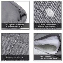 Weighted Blankets For Kids And Adults, 60''x80'' 15lbs, 100% Breatehable Cotton With Premium Glass Beads Of Heavy Blanket, Can Be Used In All Seasons , Dark Grey By Asfrost -Electric Blankets Sales Store 61wL3DaS7IL