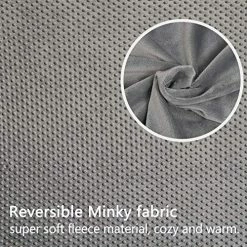 YEMYHOM Removable Duvet Covers For Weighted Blankets Inner Layer (48" X 72" Duvet Cover, Gray Minky Cover) 20 YEMYHOM Removable Duvet Covers For Weighted Blankets Inner Layer (48" X 72" Duvet Cover, Gray Minky Cover) -Electric Blankets Sales Store 61zu3WYyVEL